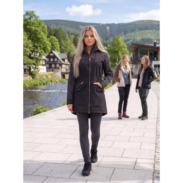  Dámska bunda softshell ALTISPORT GEMEE ČIERNY 