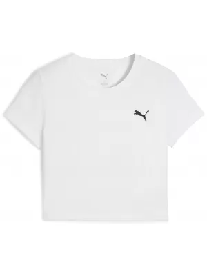 Tričko PUMA WARDROBE ESS BABY TEE 62974502 PUMOVÁ BIELA