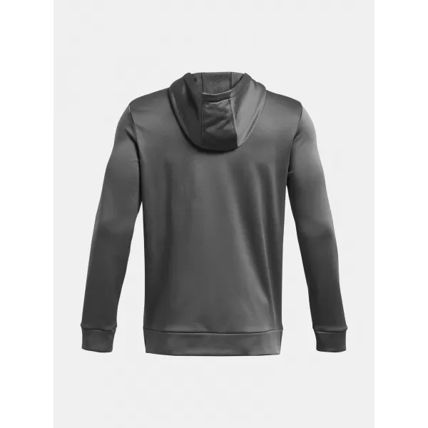  Pánska mikina UNDER ARMOUR UA ARMOUR FLEECE FZ HOODIE 1373357-025 SIVÁ 
