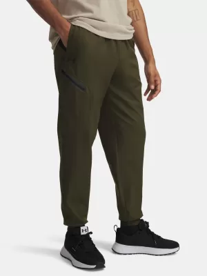 Pánske tepláky UNDER ARMOUR UA UNSTOPPABLE WOVEN JOGGER 1388823-308 ZELENÁ