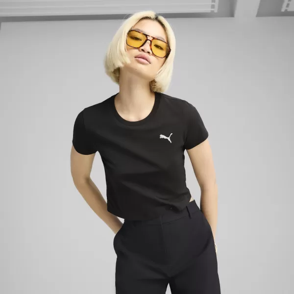  Tričko PUMA WARDROBE ESS BABY TEE 62974501 PUMA BLACK 