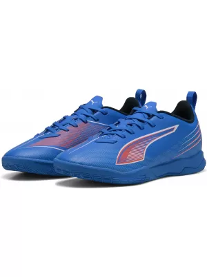 Detská obuv PUMA ULTRA 6 PLAY IT JR 10853801 ULTRA MODRÁ/BIELA/ŽIARIVÁ ČERVENÁ