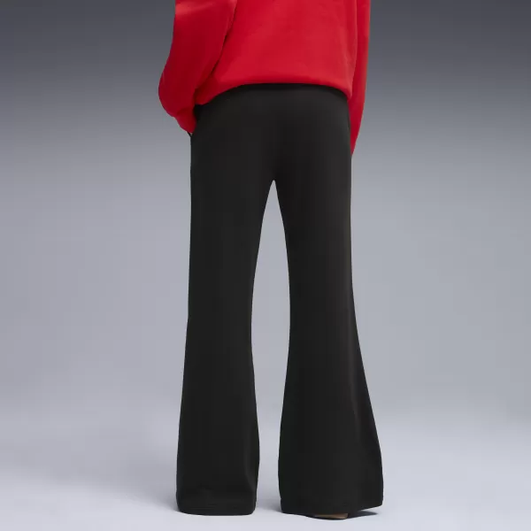  Dámy PUMA HER COMFORT HIGH-WAIST STRAIGHT PANTS FL OP 63301001 PUMA BLACK 