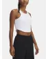 Dámske tielko UNDER ARMOUR UA RIVAL RIB TANK 1389798-100 BIELA