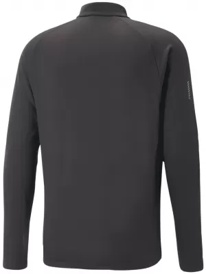 Pánska mikina PUMA RUN CLOUDSPUN KNIT 1/2 ZIP 52327201 PUMA BLACK