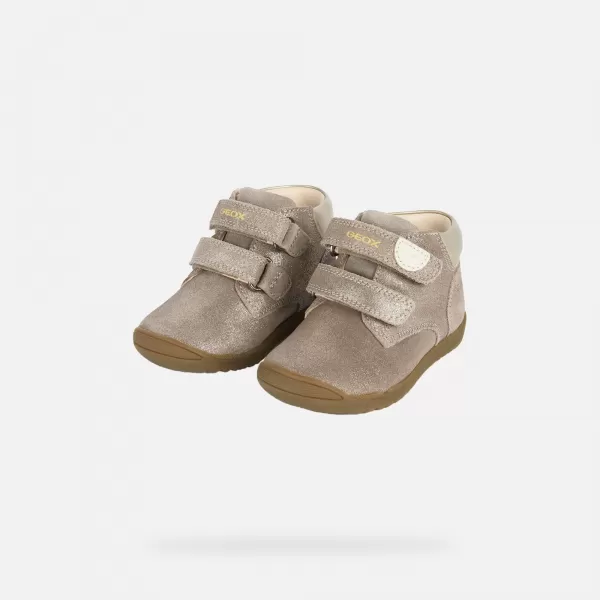  Prvé kroky dievčat GEOX MACCHIA B164PC07722C9006 BÉŽOVÁ 