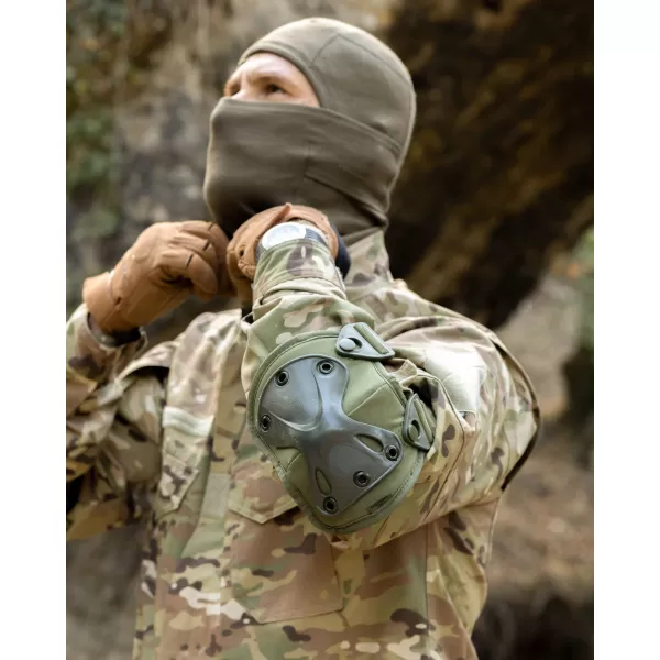  Ochranca PENTAGON TIBIA ELBOW PADS D20106 OLIVOVO ZELENÁ 