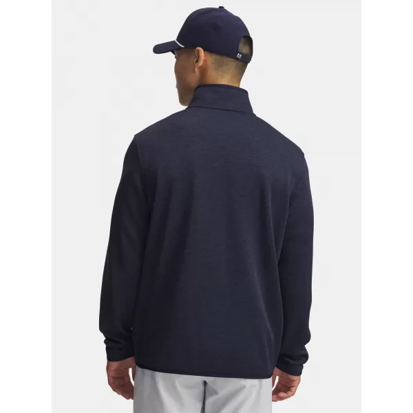  Pánska mikina UNDER ARMOUR UA DRIVE SWEATERFLEECE FZ 6005672-410 MODRÁ 