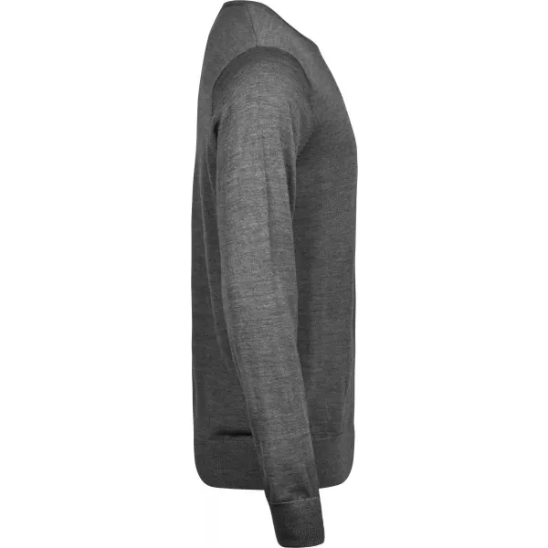  Pánsky sveter TEE JAYS | TJ 6000 GREY MELANGE 