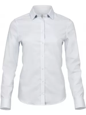 Dámska košeľa TEE JAYS | TJ 4025 WHITE