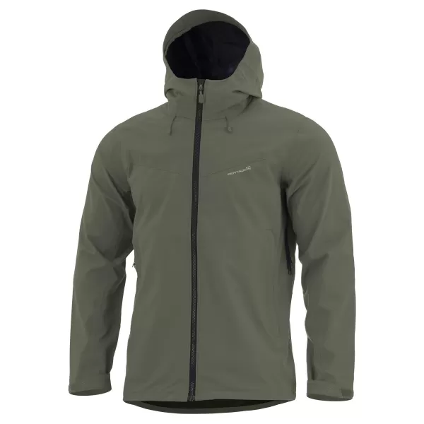  Bunda PENTAGON MONLITE WP SOFTSHELL JACKET K07015 HNEDÁ ŠEDÁ 