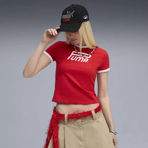  Dámske tričko PUMA FUTURE NAVŽDY ČERVENÁ 