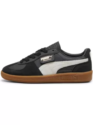Detská obuv PUMA PALERMO LTH JR 39727503 PUMA ČIERNA/PERIE ŠEDÁ/ĎASNÁ
