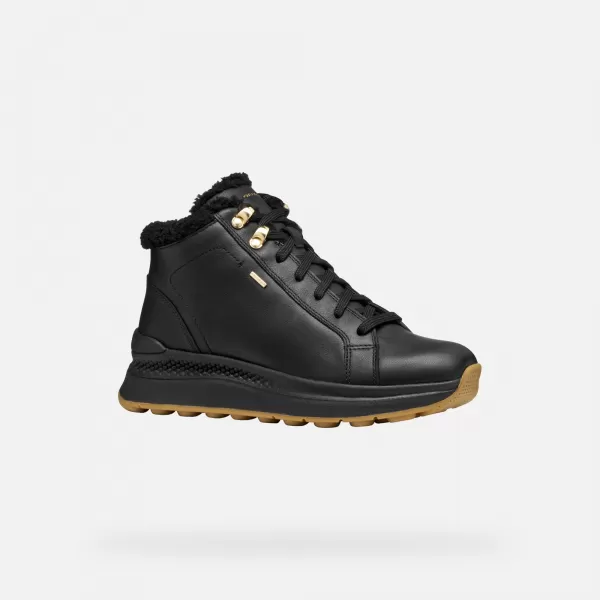  Dámske tenisky GEOX SPHERICA ACTIF X2 G009708 ČIERNA 