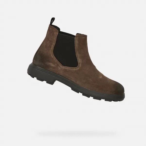  Pánske topánky GEOX MEIERN G011420 HNEDÁ 