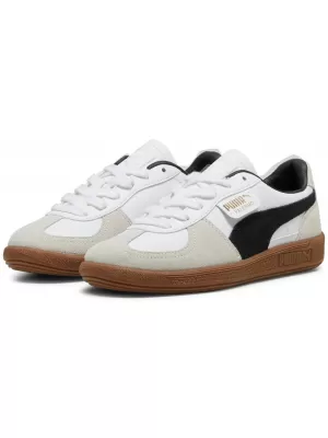 Detská obuv PUMA PALERMO LTH JR 39727501 PUMA WHITE/PARY GRAY/GUM