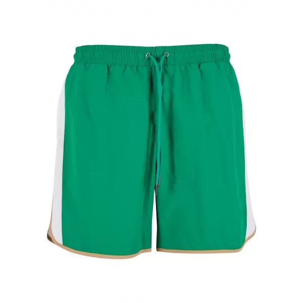  Pánske plavecké šortky URBAN CLASSICS TB7348 ŽABA ZELENÁ 