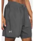 Pánske šortky UNDER ARMOUR UA LAUNCH 7'' 2-IN-1 SHORTS 1382641-025 SIVÁ