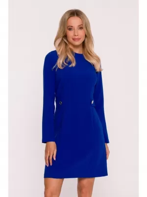 Šaty STYLOVE S419 KRÁĽOVSKÁ MODRÁ