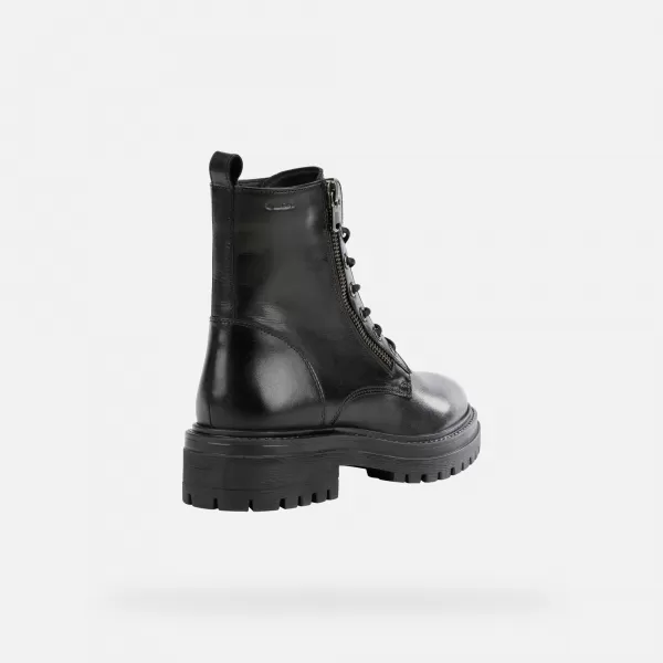  Dámske topánky GEOX IRIDEA G004094 ČIERNA 