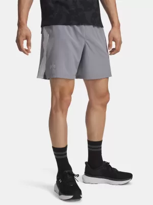 Pánske šortky UNDER ARMOUR UA LAUNCH PRO 7'' SHORTS 1376508-036 SIVÁ