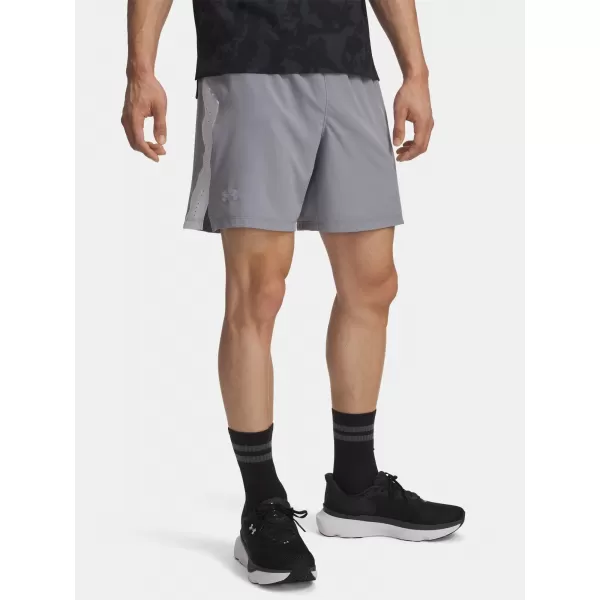  Pánske šortky UNDER ARMOUR UA LAUNCH PRO 7'' SHORTS 1376508-036 SIVÁ 
