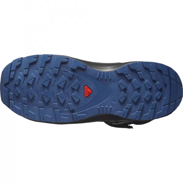  Detská obuv SALOMON XA PRO V8 WINTER WATERPROOF J TURBULENCIA/ČIERNA/TMAVOMODRÁ 