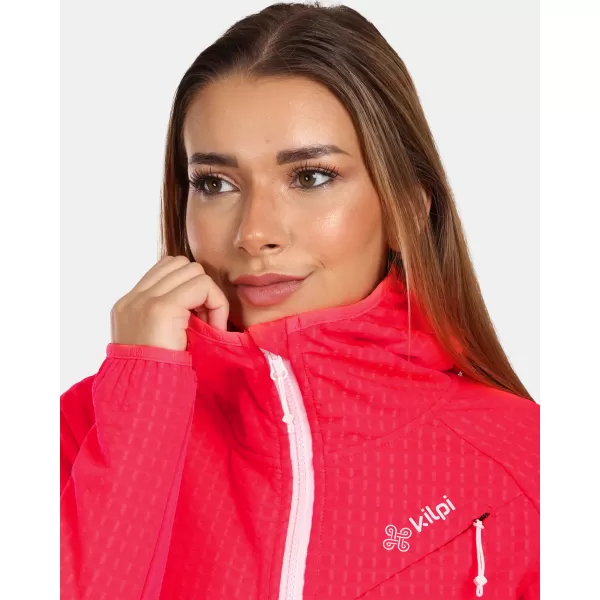  Dámska fleecová mikina KILPI FRENSIS-W ZL0203KI RUŽOVÁ 