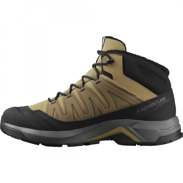  Pánske topánky SALOMON X-ADVENTURE COLDRUSH WATERPROOF KEL/ČIERNA/CÍNOVÁ 