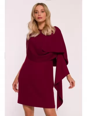 Šaty STYLOVE S423 GAŠTANOVÉ