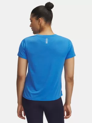 Dámske tričko UNDER ARMOUR UA LAUNCH SHORTSLEEVE 1382434-402 MODRÁ