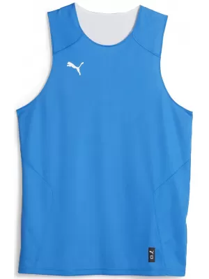 Mužský dres PUMA REVERSIBLE PRACTICE JERSEY 67664005 ELEKTRICKÁ MODRÁ LIMONÁDA