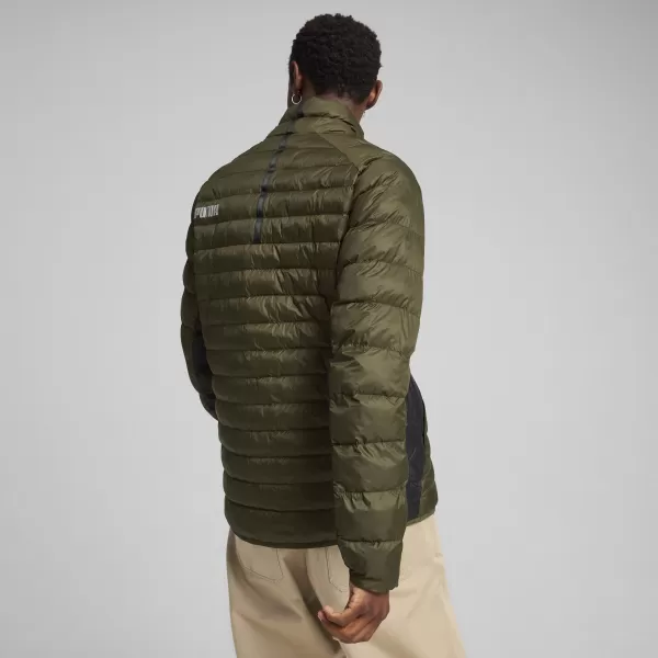  Sako PUMA PACKLITE JACKET 84935670 TMAVÁ OLIVA 