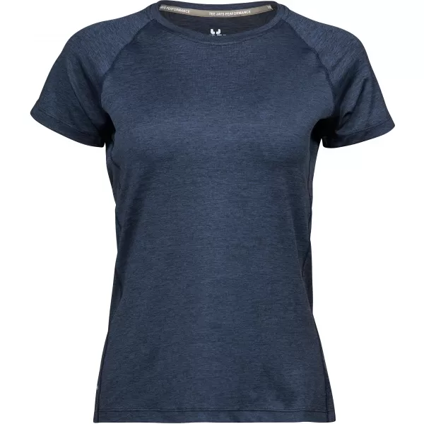  Dámske tričko TEE JAYS | TJ 7021 NAVY MELANGE 
