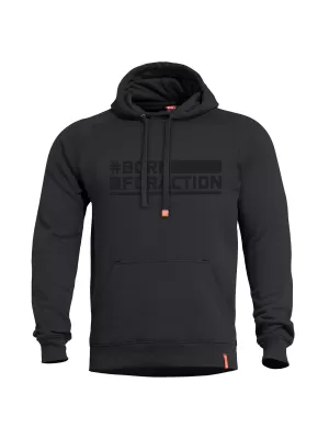 Mikina PENTAGON PHAETON HOOD SWEATER K09021-BA01 ČIERNA