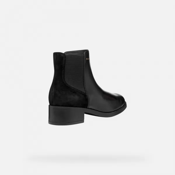  Dámske topánky GEOX CAMEXIA NP ABX G009580 ČIERNA 