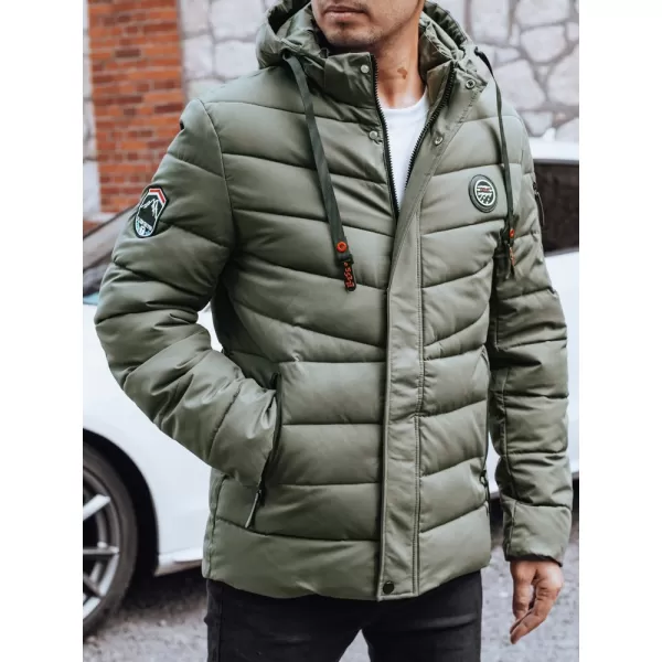  Pánska bunda DSTREET TX5058 ZELENÁ 