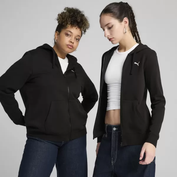  Dámska bunda PUMA ESS FULL-ZIP HOODIE FL 68240401 PUMA BLACK 