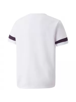 Detský dres PUMA FASTPLAY JSY V JR STRIPES3 60588601 PUMOVÁ BIELA