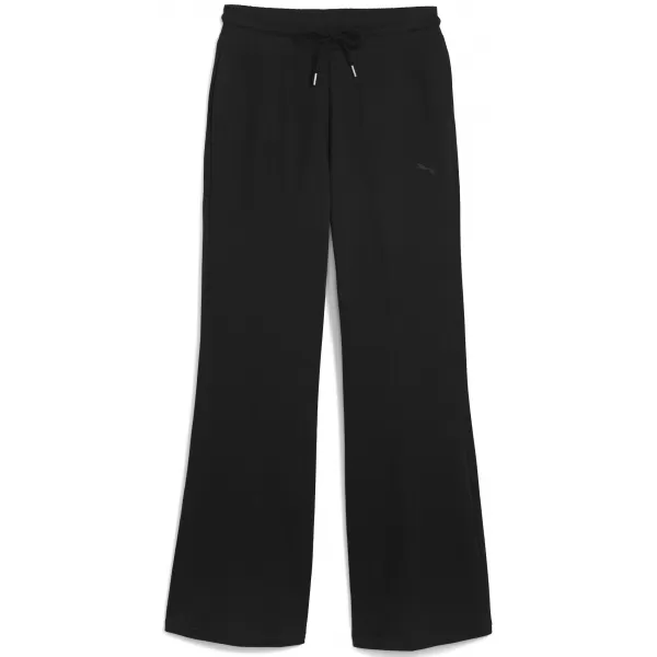  Dámy PUMA HER COMFORT HIGH-WAIST STRAIGHT PANTS FL OP 63301001 PUMA BLACK 
