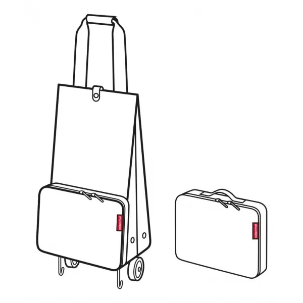  Taška REISENTHEL FOLDABLETROLLEY ČIERNA 