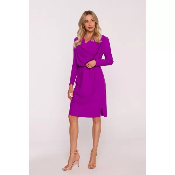 Šaty STYLOVE S428 LEVANDUĽA 