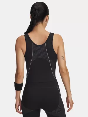Dámske tielko UNDER ARMOUR UA VANISH SEAMLESS TANK 6000640-004 ČIERNA