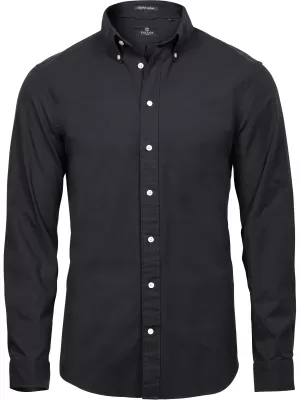 Pánska košeľa TEE JAYS | TJ 4000 BLACK