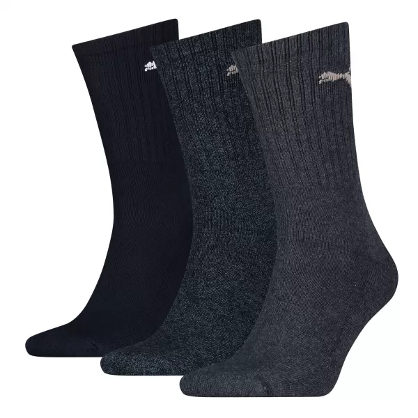  Pánske ponožky PUMA CREW SOCK 3P 88035503 NÁMORNÍCKY 