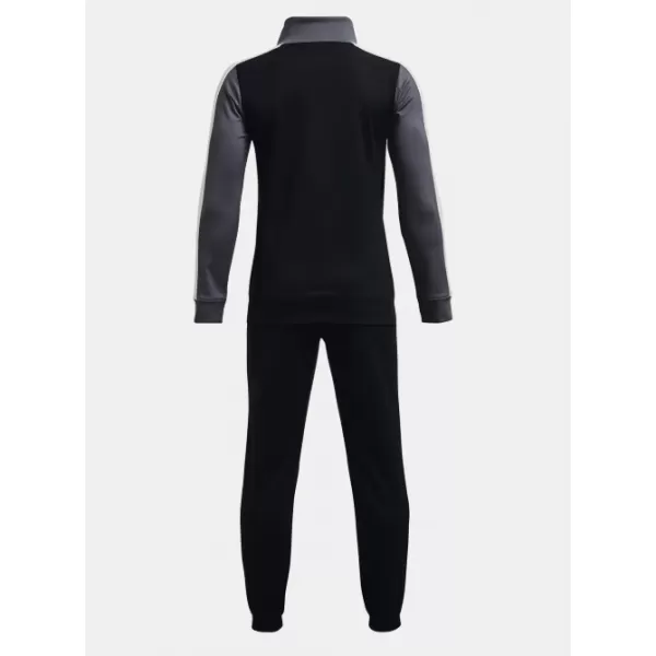  Súprava pre chlapcov UNDER ARMOUR UA RIVAL CB KNIT TRACK SUIT 1373978-044 SIVÁ 