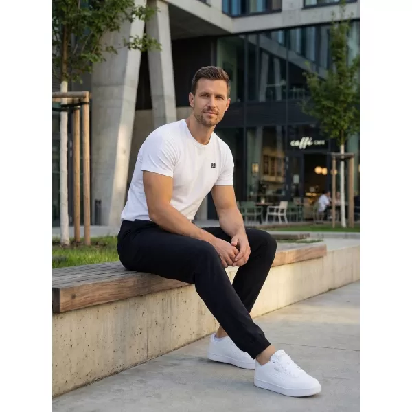  Pánske nohavice ALTISPORT ATS JOGGER CLASSIC - FIT ČIERNA 
