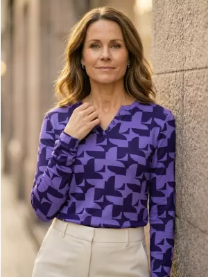 Dámske tričko ALTISPORT GINA FIALOVÁ