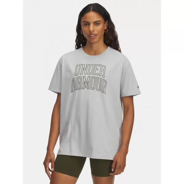  Dámske tričko UNDER ARMOUR RIVAL OS CAMPUS TEE 6007883-011 SIVÁ 