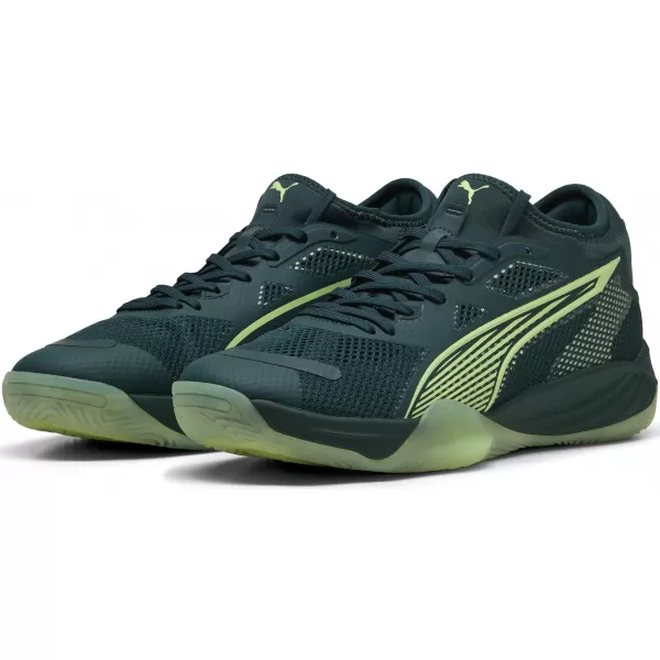  Pánske topánky PUMA ELIMINATE NITRO SQD 4 10843801 ZELENÁ/ŠUMIVÁ/BIELA/STRIEBORNÁ 